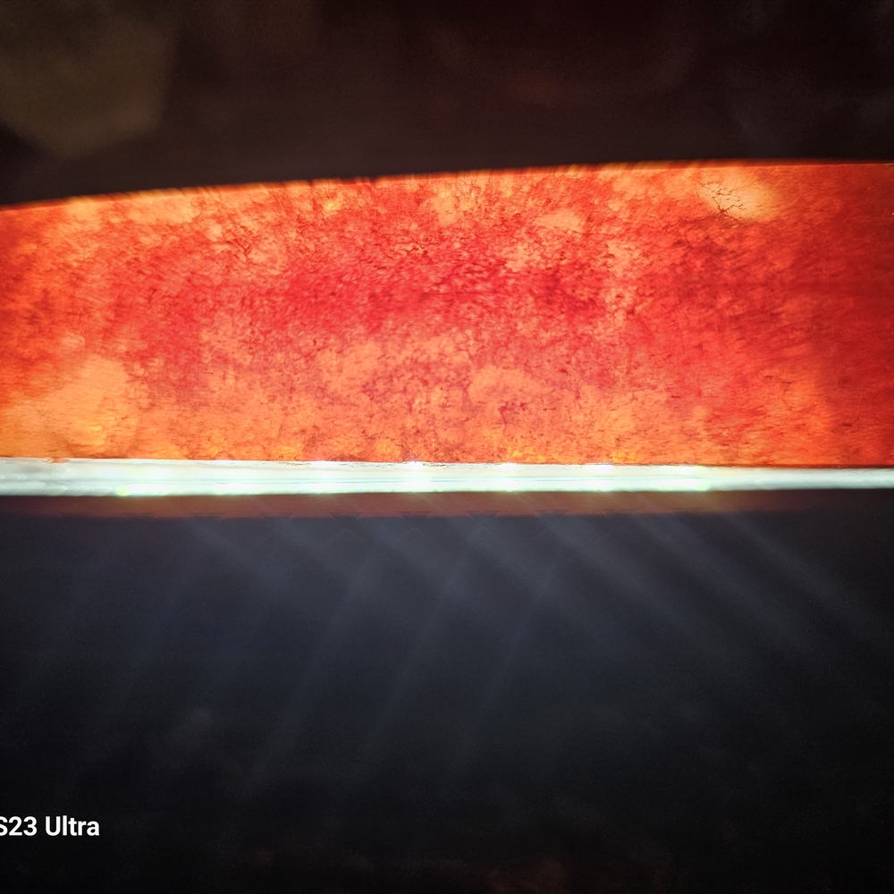 Vibrant Red Decorative Band